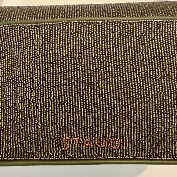 Gorgeous Staud Beaded Tommy Bag in Avocado Green - new without tags $295 retail - Picture 4 of 4